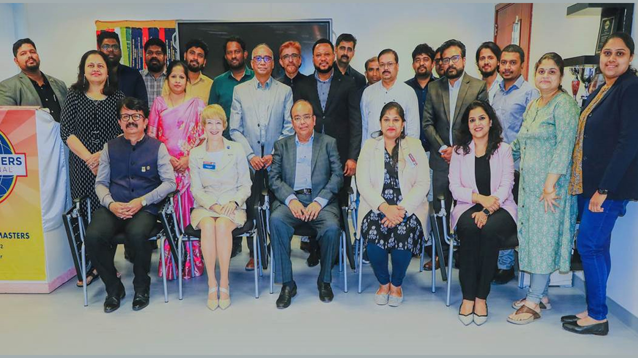 Galfar Honors Veteran Toastmasters