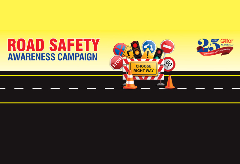 Galfar Al Misnad kicks off Road Safety Awareness Campaign 2021