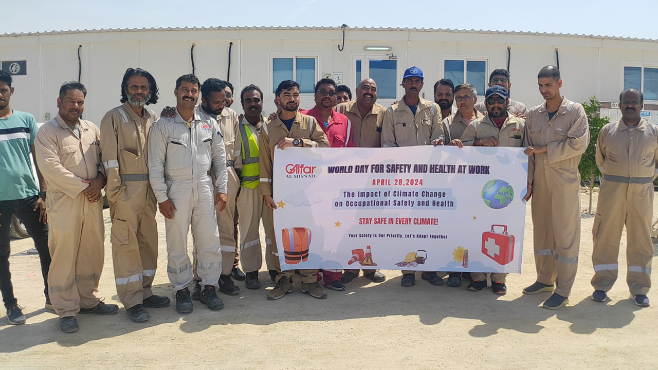In commemoration of the World Day for Safety and health at Work